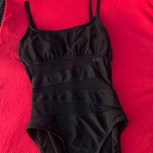 Shade & Shore One Piece Black Swimsuit S